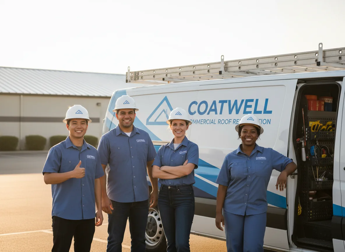 Commercial roof coating company in Rhodelia, KY